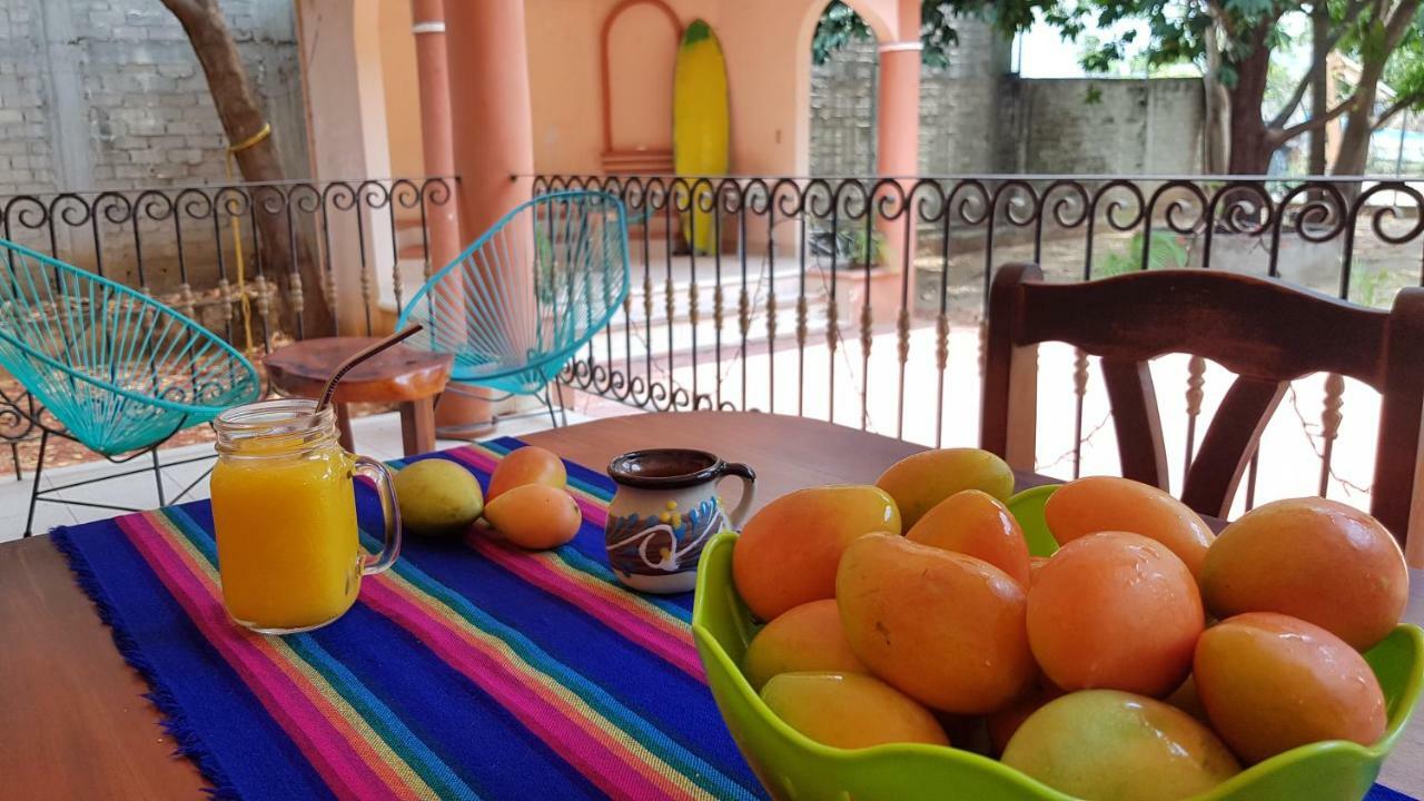 Villa Mango Hostel Puerto Escondido  Kültér fotó