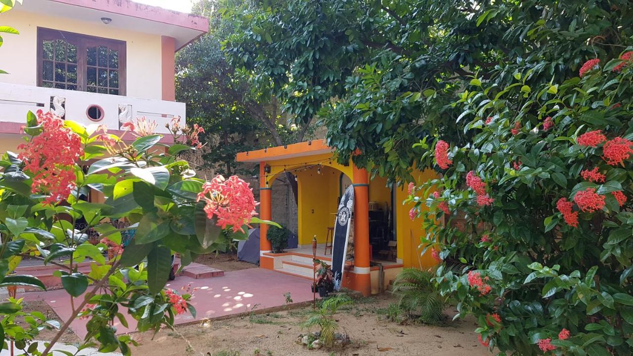 Villa Mango Hostel Puerto Escondido  Kültér fotó